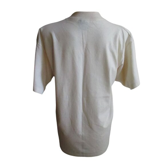 Vintage Women's T-shirt Large Single Stitch Cottage Core American Patchwork USA - Picture 7 of 8